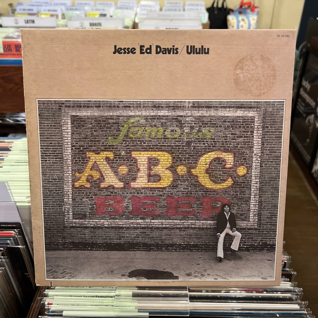 Jesse Ed Davis - Ululu (SD 33-382) US Atcoオリジナル・プロモ盤