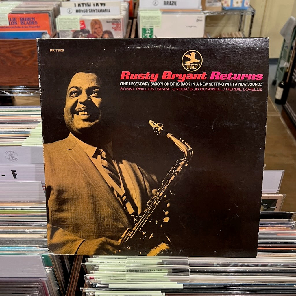 Rusty Bryant - Rusty Bryant Returns (PRST 7626) 1969 US Prestigeオリジナル盤