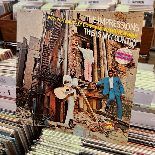 The Impressions – This Is My Country (CRS 8001) 1968 US Curtomオリジナル盤