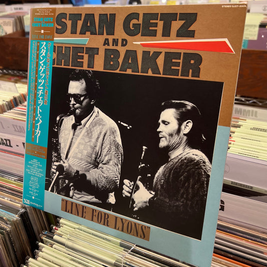 Stan Getz & Chet Baker - Line For Lyons (SJ27-5005) 1984 JPN Swedisc盤