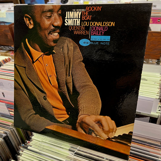 Jimmy Smith - Rockin' The Boat (BLP 4141) 1963 US Blue Note MONO盤