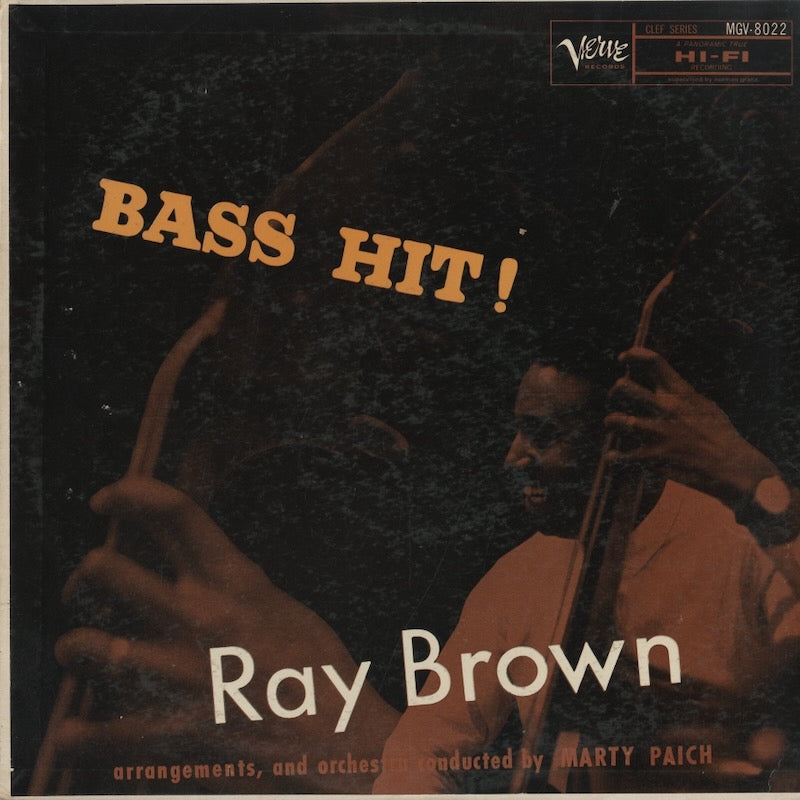 Ray Brown / レイ・ブラウン / Bass Hit! (MG V-8022)