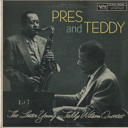 Lester Young - Teddy Wilson Quartet / レスター・ヤング　テディー・ウィルソン / Pres And Teddy (MG V-8205)