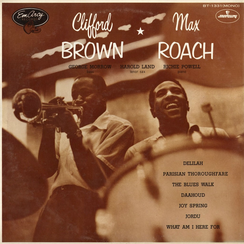 Clifford Brown & Max Roach - Clifford Brown And Max Roach (BT-1331) 1974 JPN Mercury｜中古LP クリフォード・ブラウン　マックス・ローチ