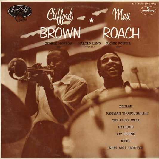 Clifford Brown & Max Roach - Clifford Brown And Max Roach (BT-1331) 1974 JPN Mercury｜中古LP クリフォード・ブラウン　マックス・ローチ