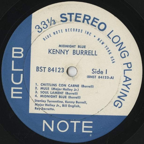 Kenny Burrell / ケニー・バレル / Midnight Blue (BST 84123)