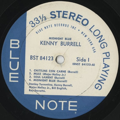 Kenny Burrell / ケニー・バレル / Midnight Blue (BST 84123)