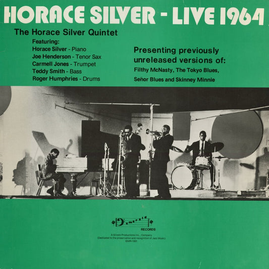 Horace Silver - Live 1964 (EMR-1001) 1984 US Emerald Records｜中古LP ホレス・シルヴァー