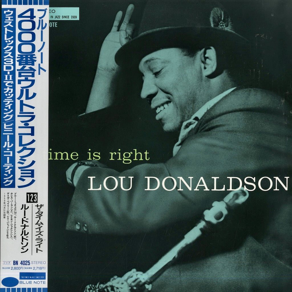Lou Donaldson / ルー・ドナルドソン / The Time Is Right (BN 4025)