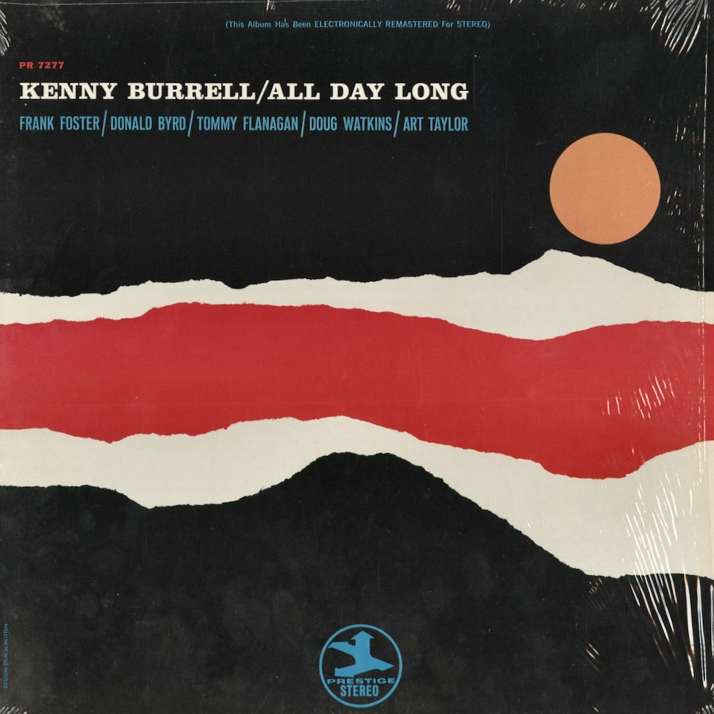 Kenny Burrell - All Day Long (PRT-7277) 1973 US Prestige｜中古LP