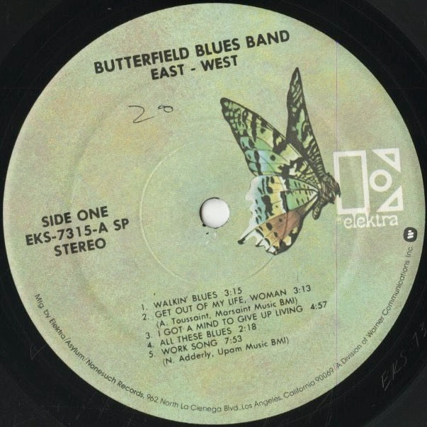 The Butterfield Blues Band / バターフィールド・ブルース・バンド / East-West (EKS-7315)