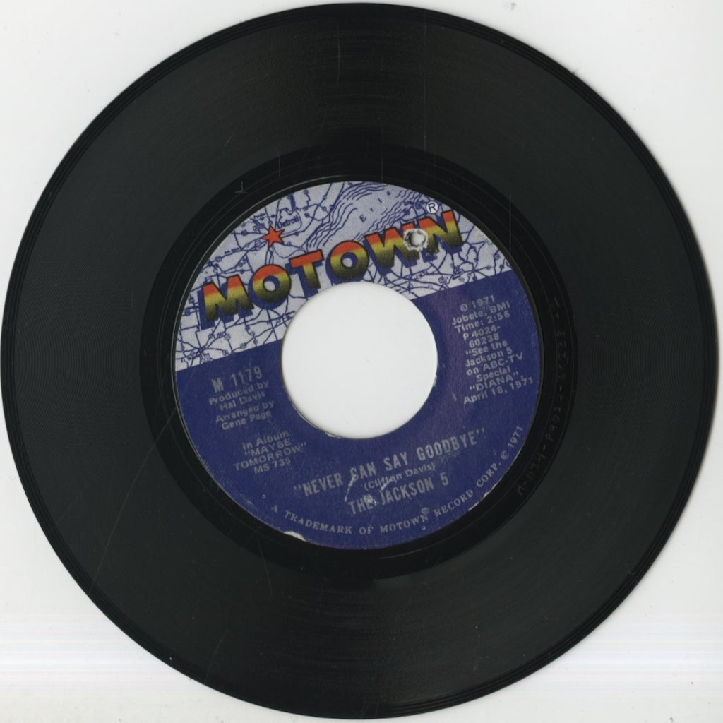 Jackson 5 / ジャクソン5 / Never Can Say Goodbye / She's Good -7 (M 1179)