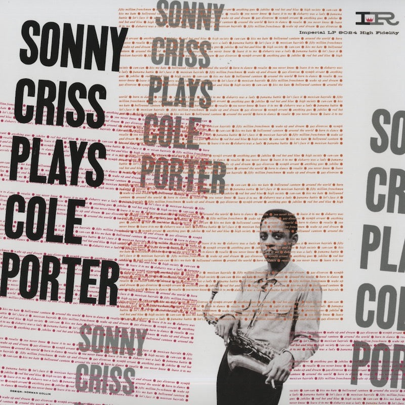 Sonny Criss - Sonny Criss Plays Cole Porter (LP-9024) Classic Records