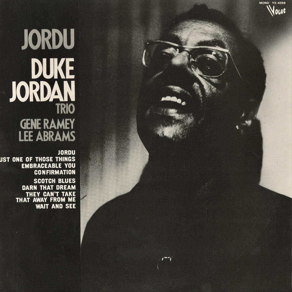 Duke Jordan - Jordu (YX-4058) 1977 JPN Vogue｜中古LP