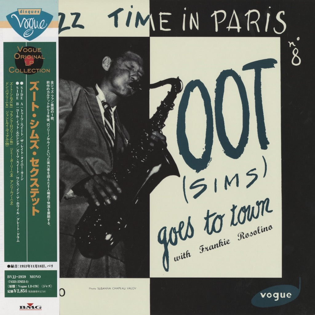 Zoot Sims - Zoot Goes To Town: Jazz Time Paris, Vol. 8 -10 (BVJJ-2959) Vogue