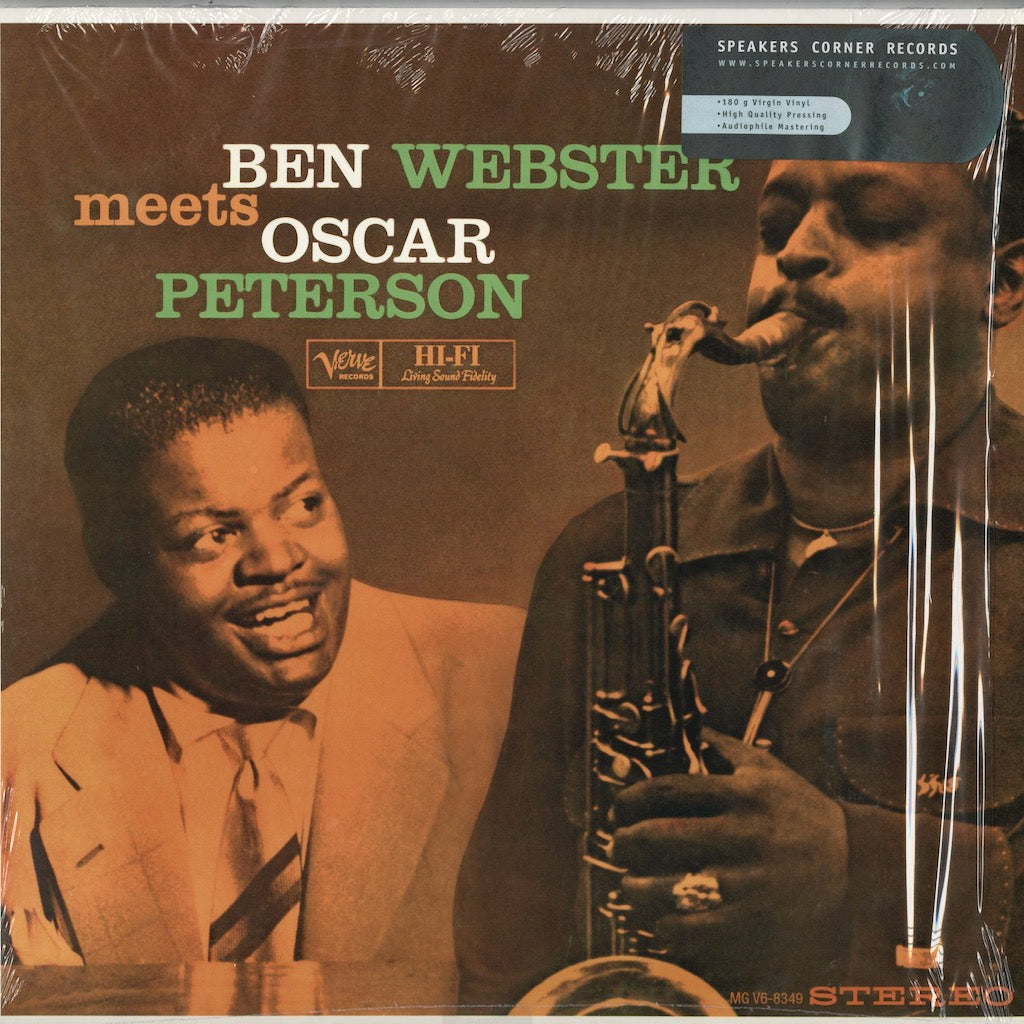 Ben Webster, Oscar Peterson - Ben Webster Meets Oscar Peterson (MG V-8349) Verve/Speakers Corner