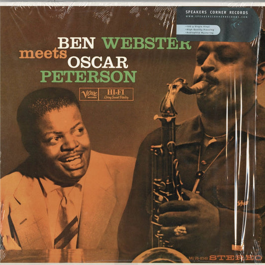 Ben Webster, Oscar Peterson - Ben Webster Meets Oscar Peterson (MG V-8349) Verve/Speakers Corner