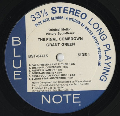 Grant Green / グラント・グリーン / The Final Comedown (BST 84415)