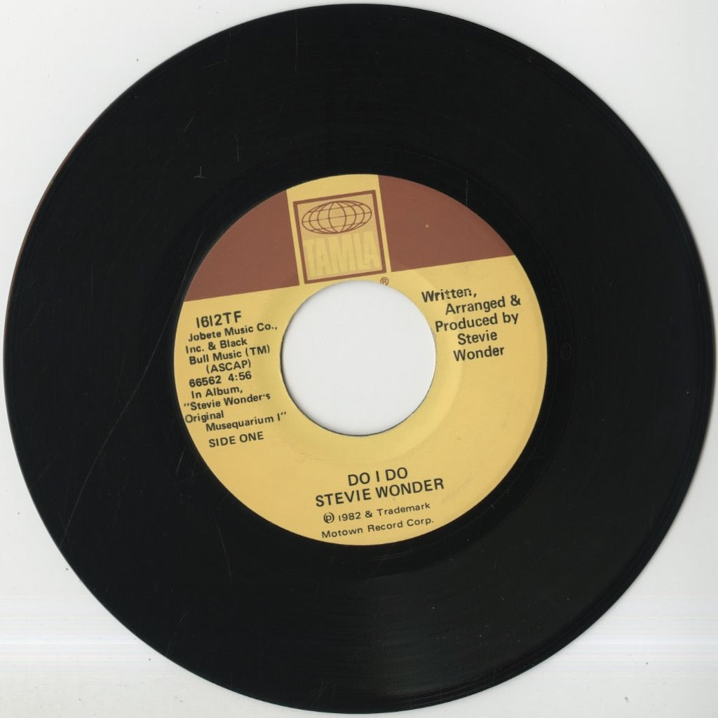 Stevie Wonder / スティーヴィ・ワンダー / Do I Do / Rocket Love -7 (1612TF)