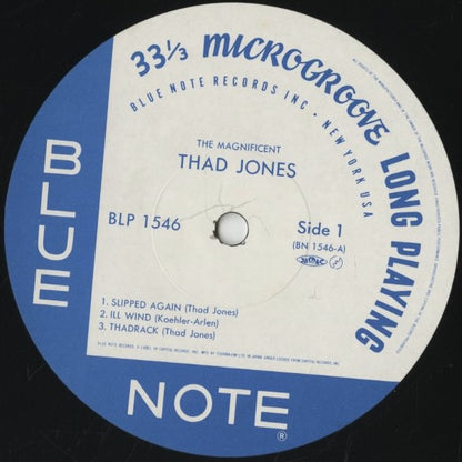 Thad Jones / サド・ジョーンズ / The Magnificent Thad Jones Vol. 3 (BN 1546)