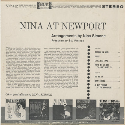 Nina Simone / ニーナ・シモン / At Newport (CP 412)