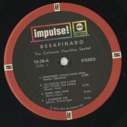 Coleman Hawkins / コールマン・ホーキンス / Desafinado: Bossa Nova & Jazz Samba (A-28)