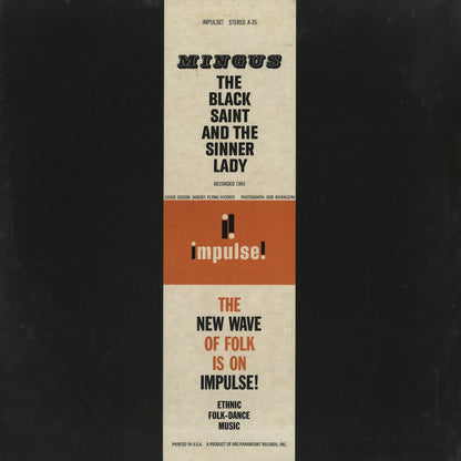 Charles Mingus / チャールズ・ミンガス / The Black Saint And The Sinner Lady (AS-35)