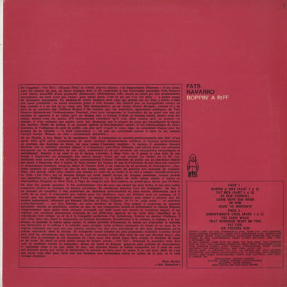 Fats Navarro / ファッツ・ナヴァロ / Vol. 1: "Boppin' A Riff" (529 102)