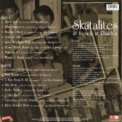 The Skatalites - Skatalites & Friends At Randy's (VPRL1497) LP 1998 US VP Records｜中古LP