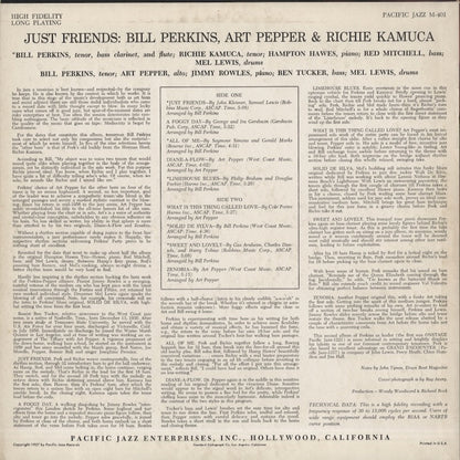 Bill Perkins / ビル・パーキンス / Just Friends (PJ M-401)
