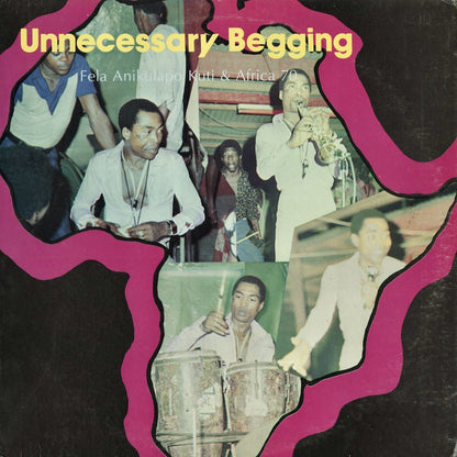 Fela Kuti - Unnecessary Begging (M 2382) 1982 US Makossa｜中古LP