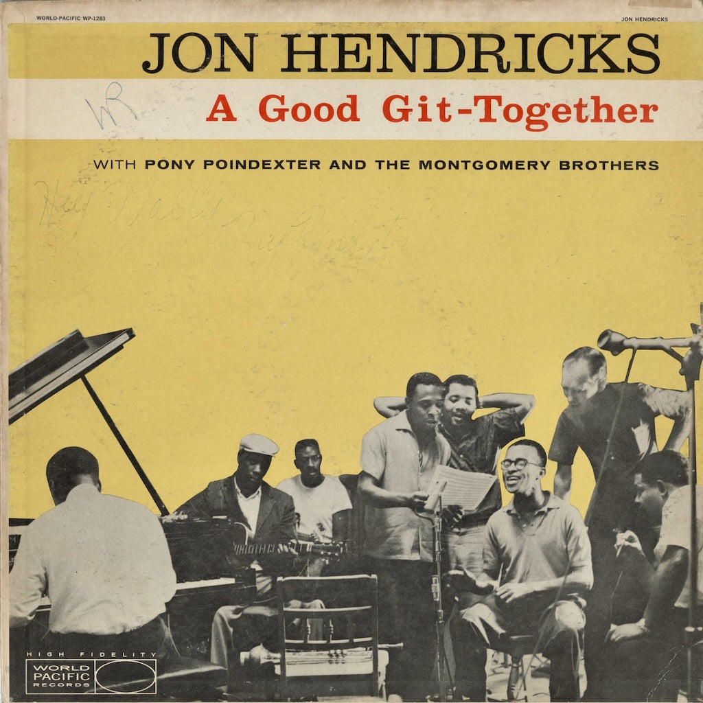 Jon Hendricks – A Good Git-Together (WP-1283) LP 1959 US World Pacific 