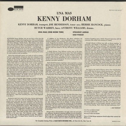 Kenny Dorham / ケニー・ドーハム / Una Mas (BST 84127)