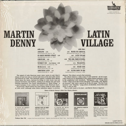 Martin Denny / Latin Village (LRP-3378) 1964 US Liberty MONO｜中古LP