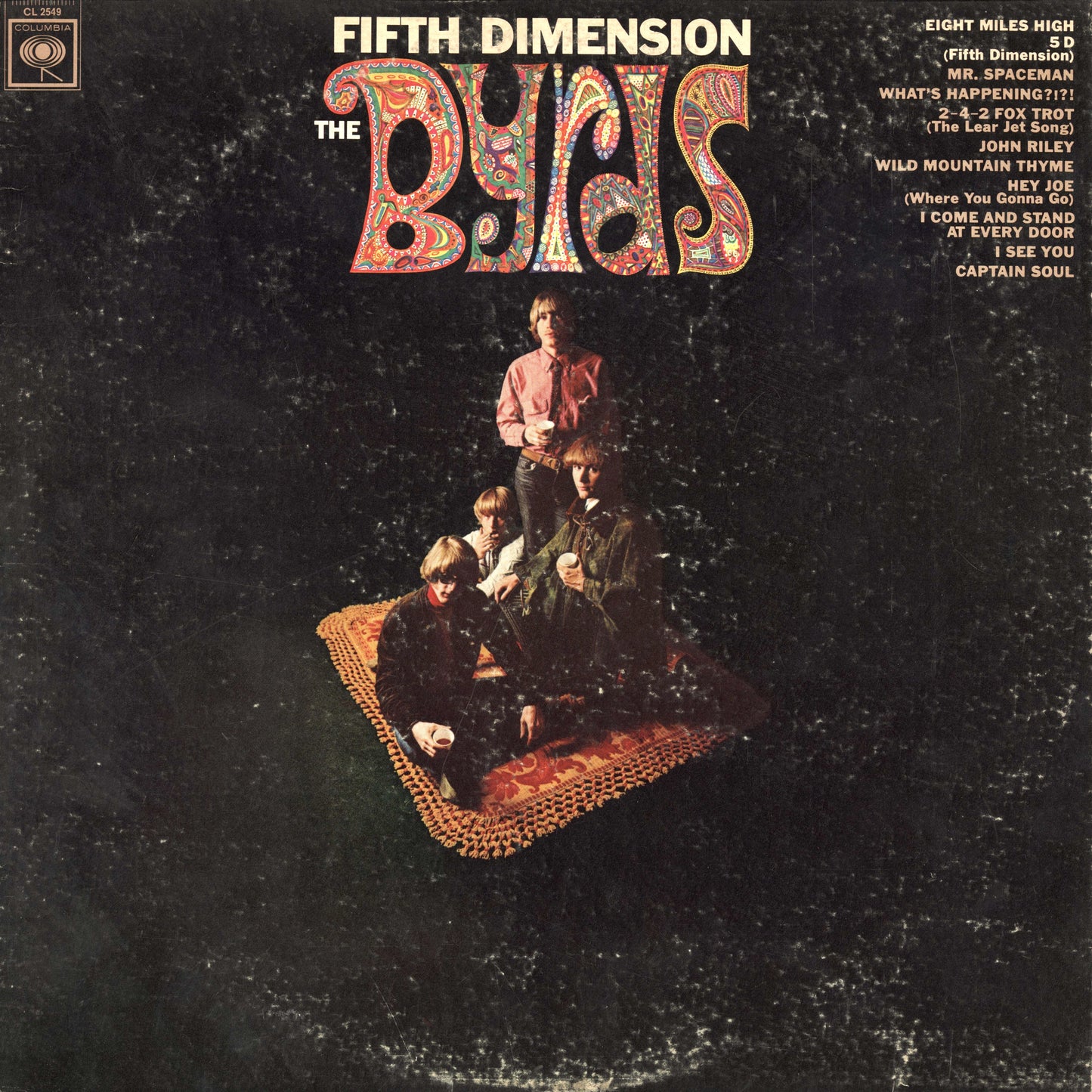 The Byrds / バーズ / Fifth Dimension (CL 2549)