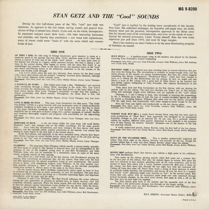 Stan Getz / スタン・ゲッツ / And The "Cool" Sounds (V-8200)