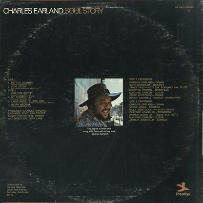 Charles Earland / チャールズ・アーランド / Soul Story (PRST-10018)