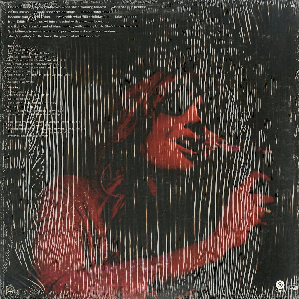 Linda Ronstadt - Silk Purse (ST-407) LP 1972 US Capitol｜中古LP