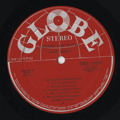 Kenny Burrell / Golden Jazz Guitar (SMJX-10036) LP 1968 JPN Globe | 中古LP
