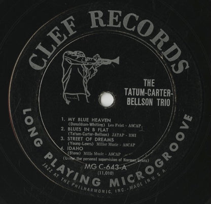 Art Tatum - Benny Carter - Louis Bellson / The Tatum-Carter-Bellson Trio (MG C-643)