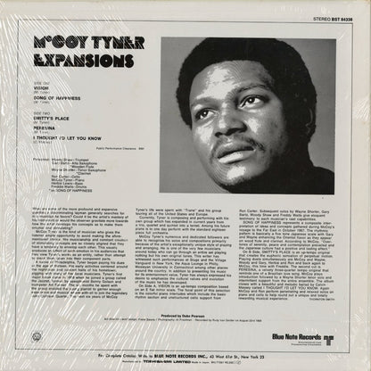 McCoy Tyner - Expansions (BNJ 71061) 1985 JPN Blue Note｜中古LP