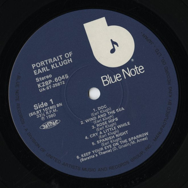Earl Klugh - Portrait Of Earl Klugh Greatest Hits (K28P-6045) LP 1980 JPN Blue Note｜中古LP