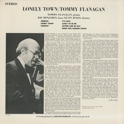 Tommy Flanagan / トミー・フラナガン / Lonely Town (GP 3186)