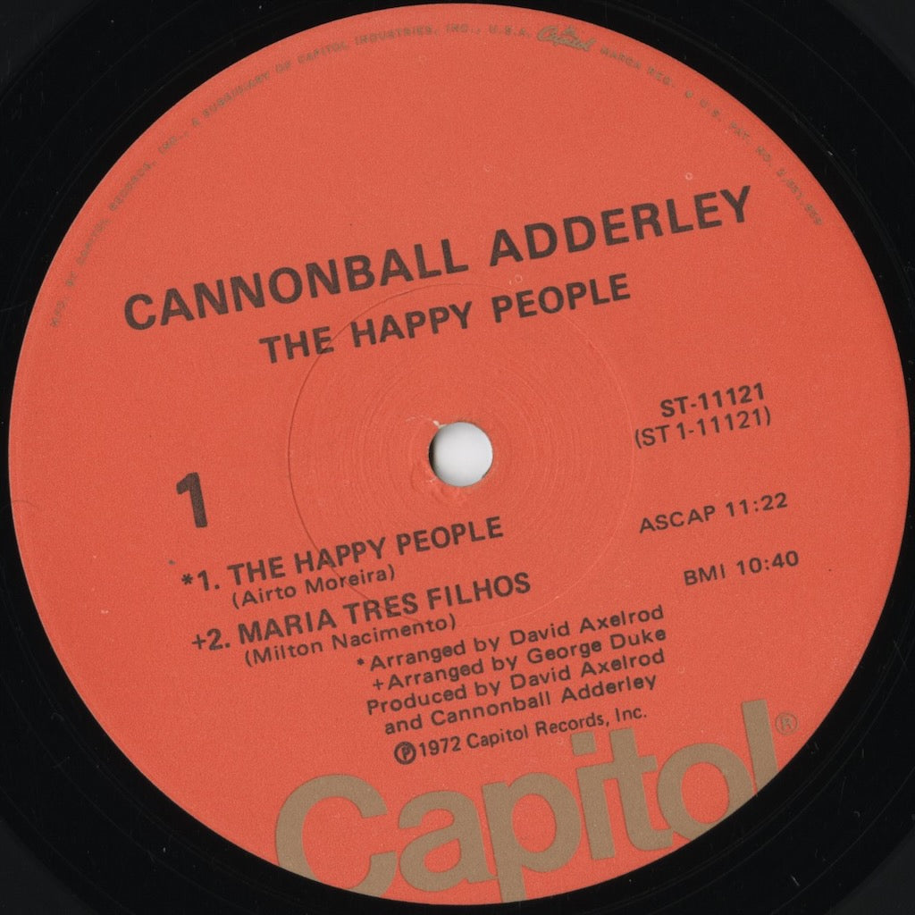 Cannonball Adderley / キャノンボール・アダレイ / The Happy People (ST 11121)