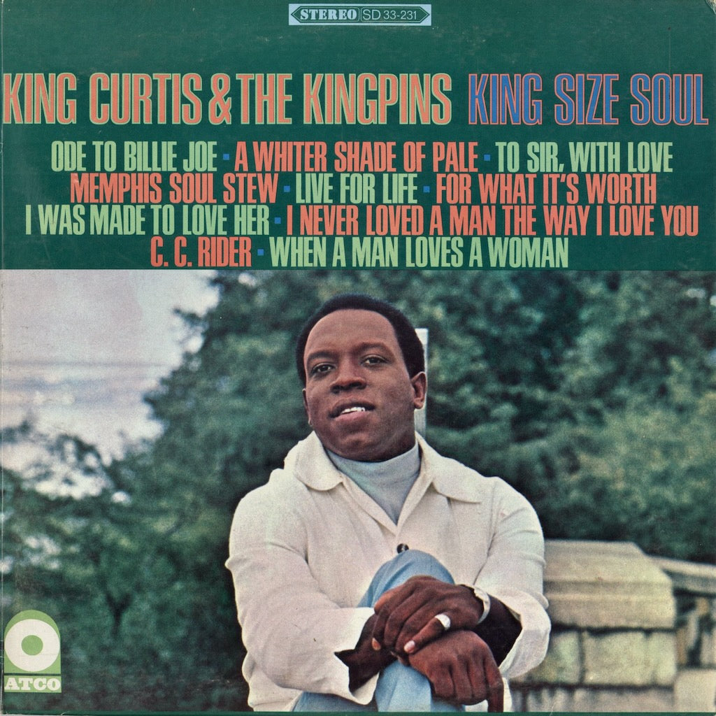 King Curtis - King Size Soul (SD 33-231) 1967 US Atco｜中古LP
