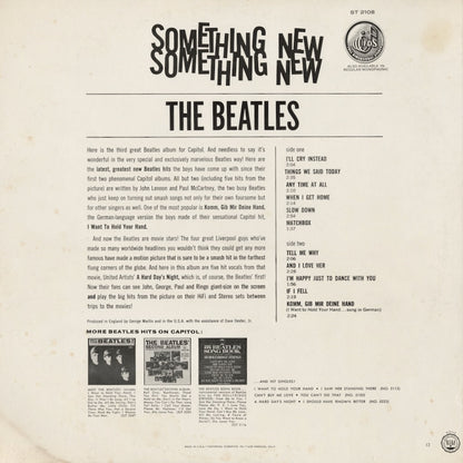 The Beatles - Something New (ST-2108) LP 1971 US Capitol｜中古LP