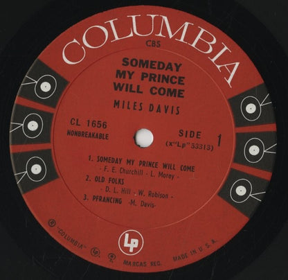 Miles Davis / マイルス・デイヴィス / Someday My Prince Will Come (CL 1656)