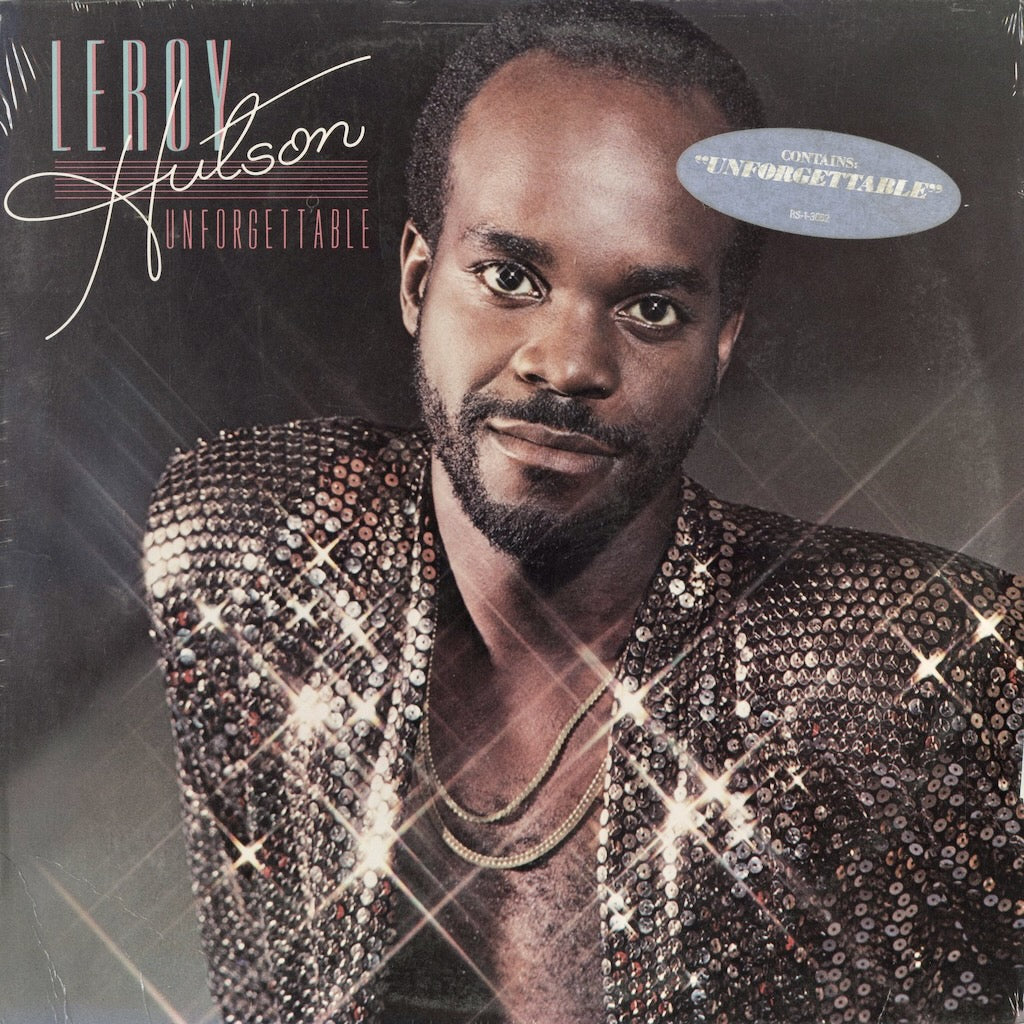 Leroy Hutson - Unforgettable (RS-1-3062) 1979 US Curtom / RSO｜中古LP 未開封シールド