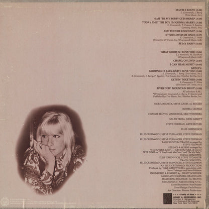 Ellie Greenwich - Let It Be Written, Let It Be Sung (V6 5091) 1973 US Verve｜中古LP