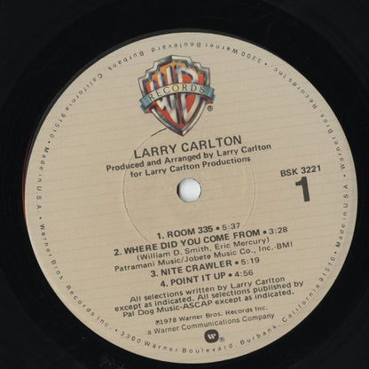 Larry Carlton / ラリー・カールトン / Larry Carlton  (BSK 3221)